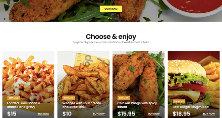 Feast43 - Multi-Cuisine Restaurant Website